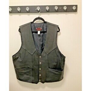 Paragon Leather Vest Men’s size  54